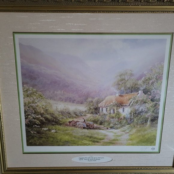 A Blessing from Ireland by Hilary Scoffield Franklin Mint - 388/950 Signed & COA
